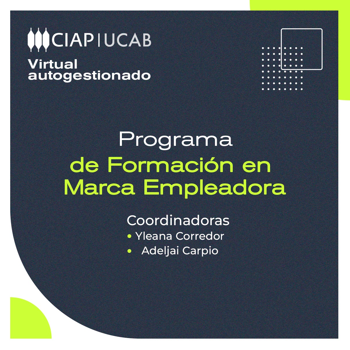 Programa de Formación en Marca Empleadora.