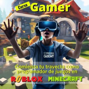 Curso. Gamer: Comienza tu trayecto como programador de juegos.