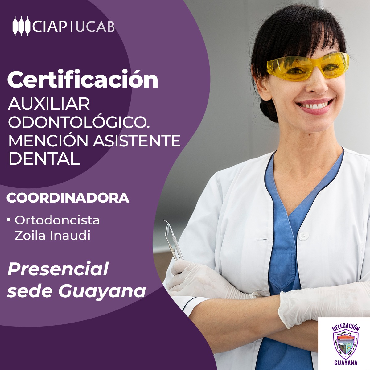 Certificación. Auxiliar Odontológico. Mención Asistente Dental.