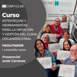 Curso. Estrategias y herramientas para la medición y gestión del clima organizacional.
