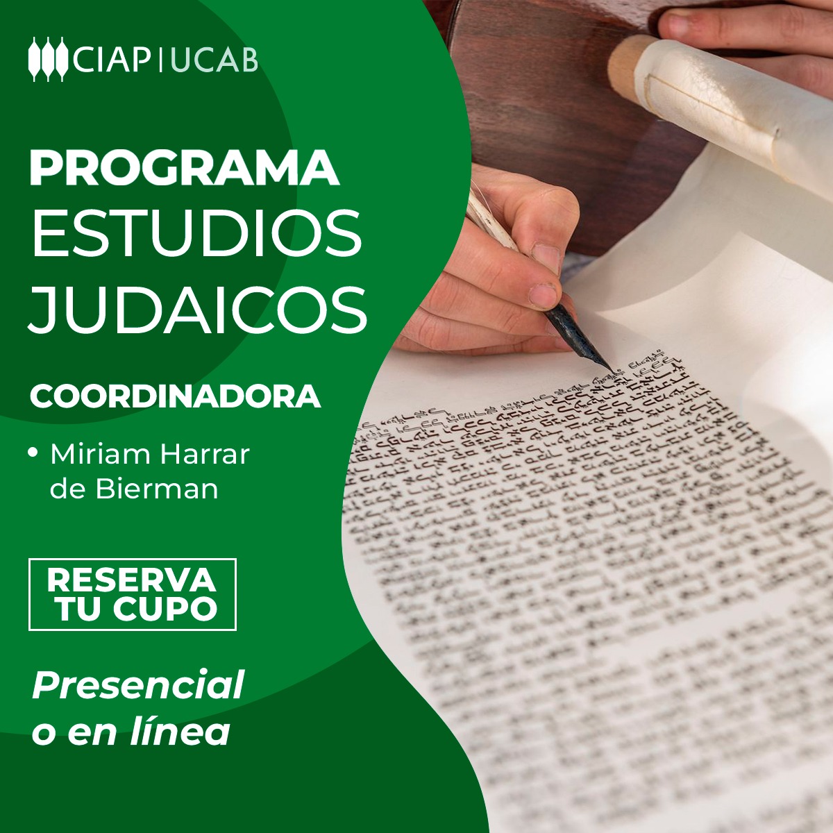 Programa. Formación de Estudios Judaicos.