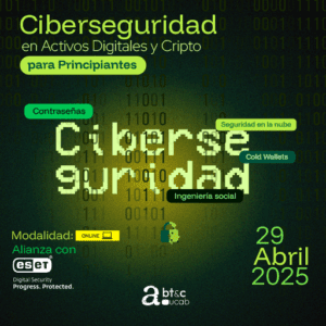 Curso. Ciberseguridad en activos digitales y cripto para principiantes.