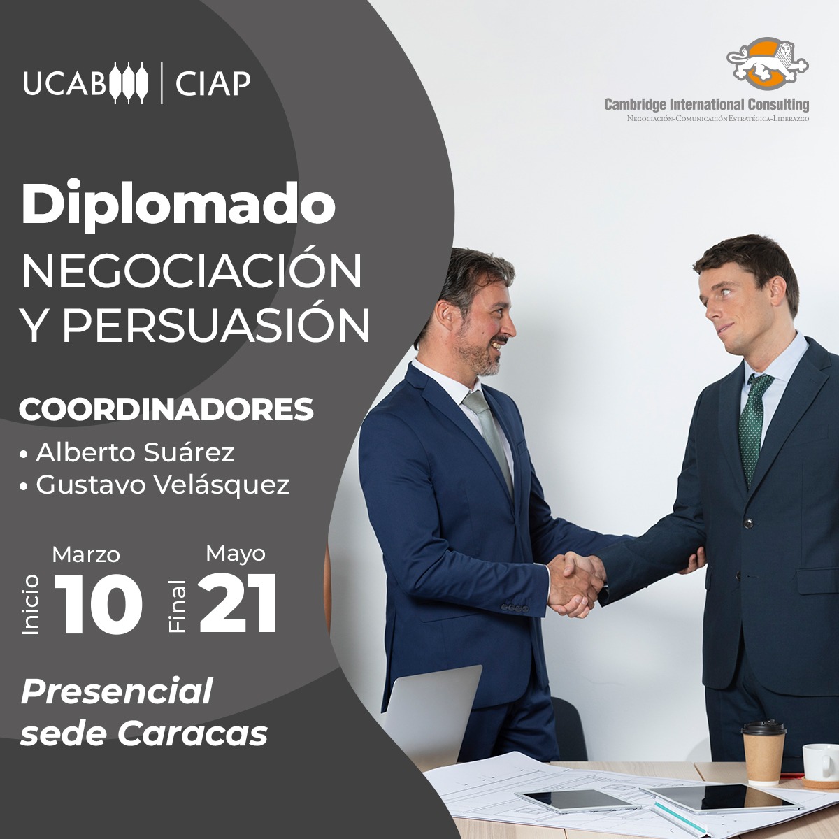 Diplomado. Negociación y persuasión.