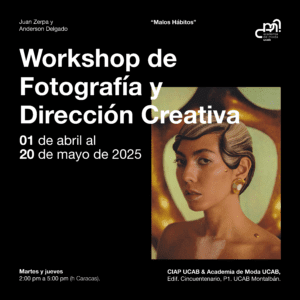 Workshop. Dirección creativa y fotografía de moda.