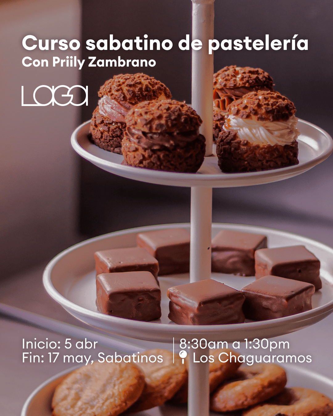 Programa intensivo de Pastelería.