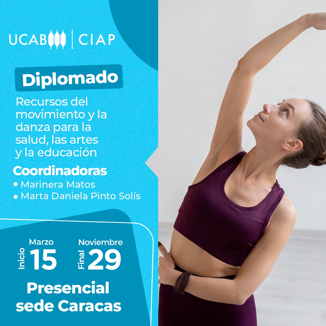 Diplomado. Recursos del movimiento y la danza para la salud, las artes y la educación.