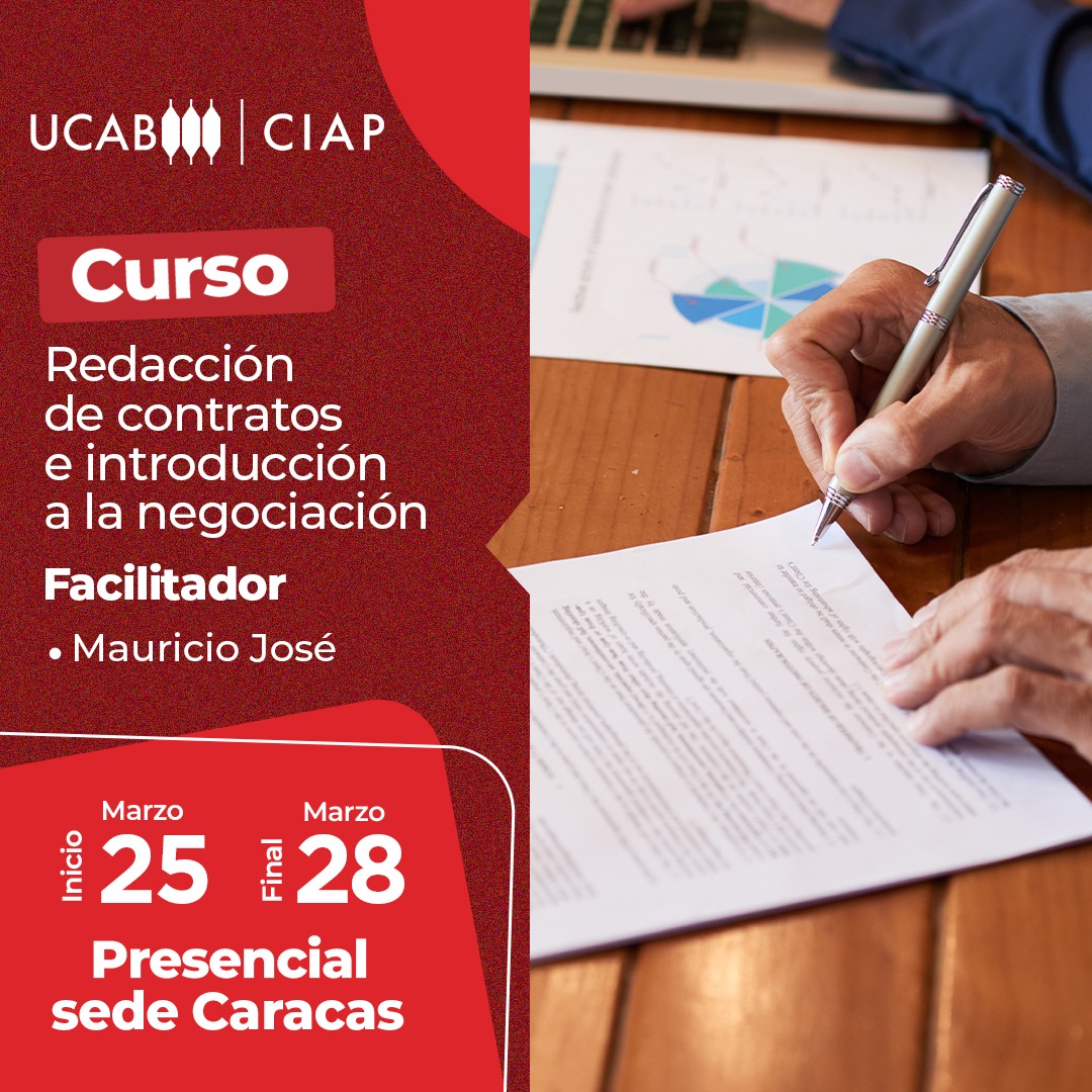 Curso. Redacción de Contratos e introducción a la negociación.
