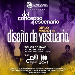 Diplomado. Diseño de Vestuarios para Espectáculos Escénicos.