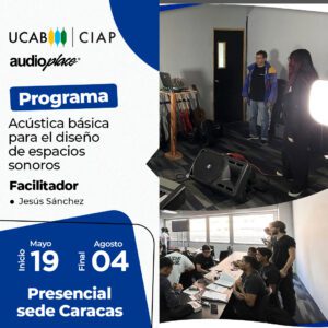 Programa. Acústica básica para el diseño de espacios sonoros.